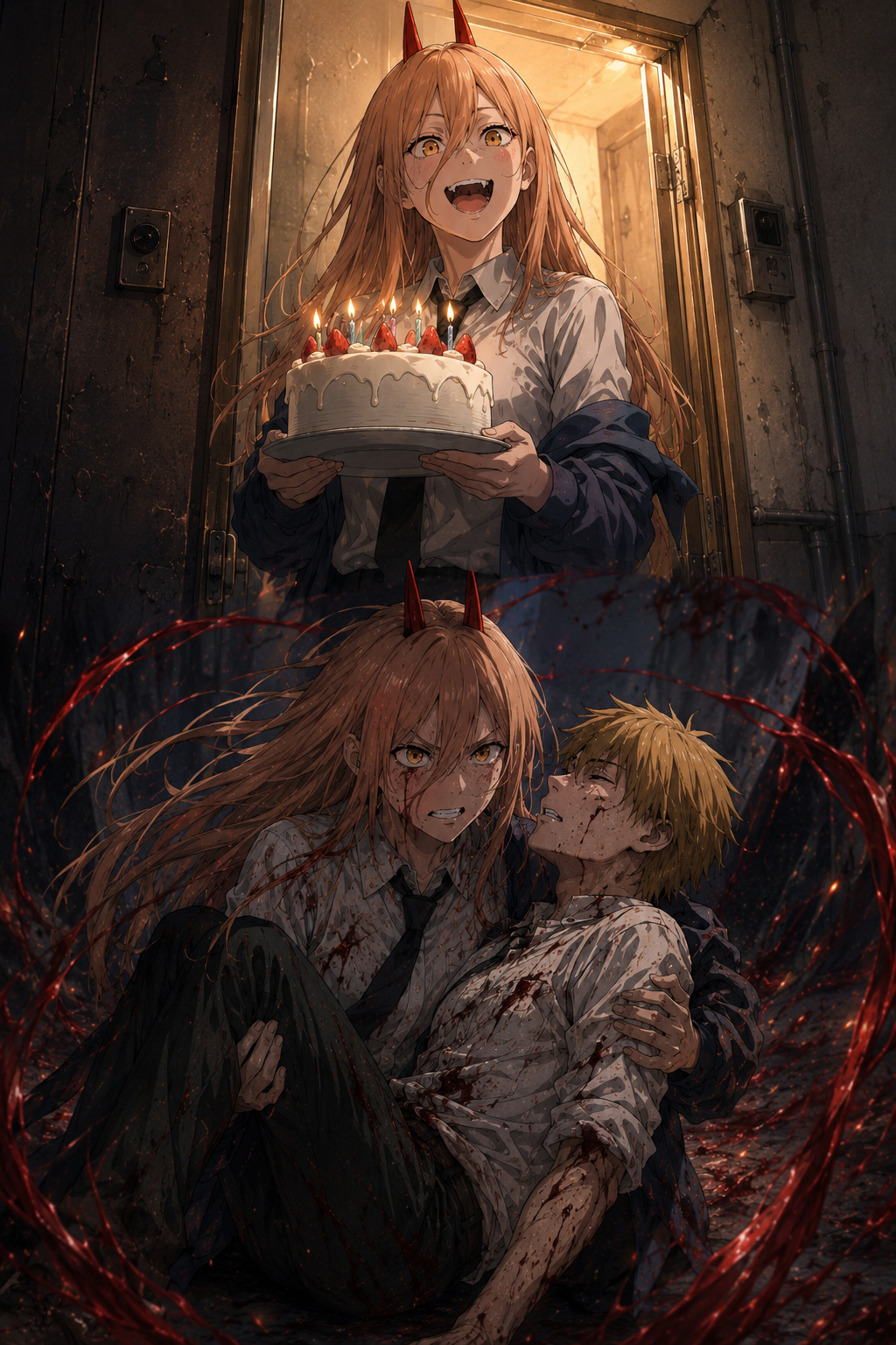 Does Power die in Chainsaw Man