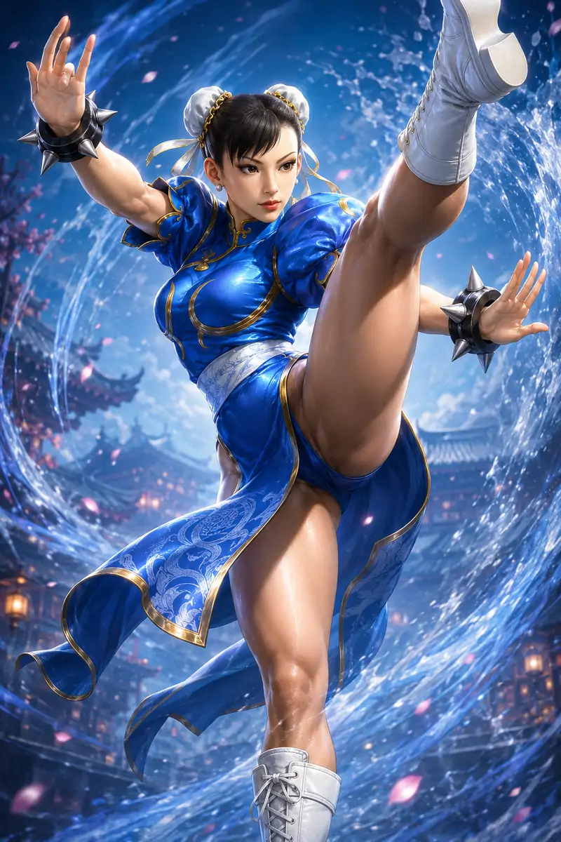 Chun Li sex doll collectible