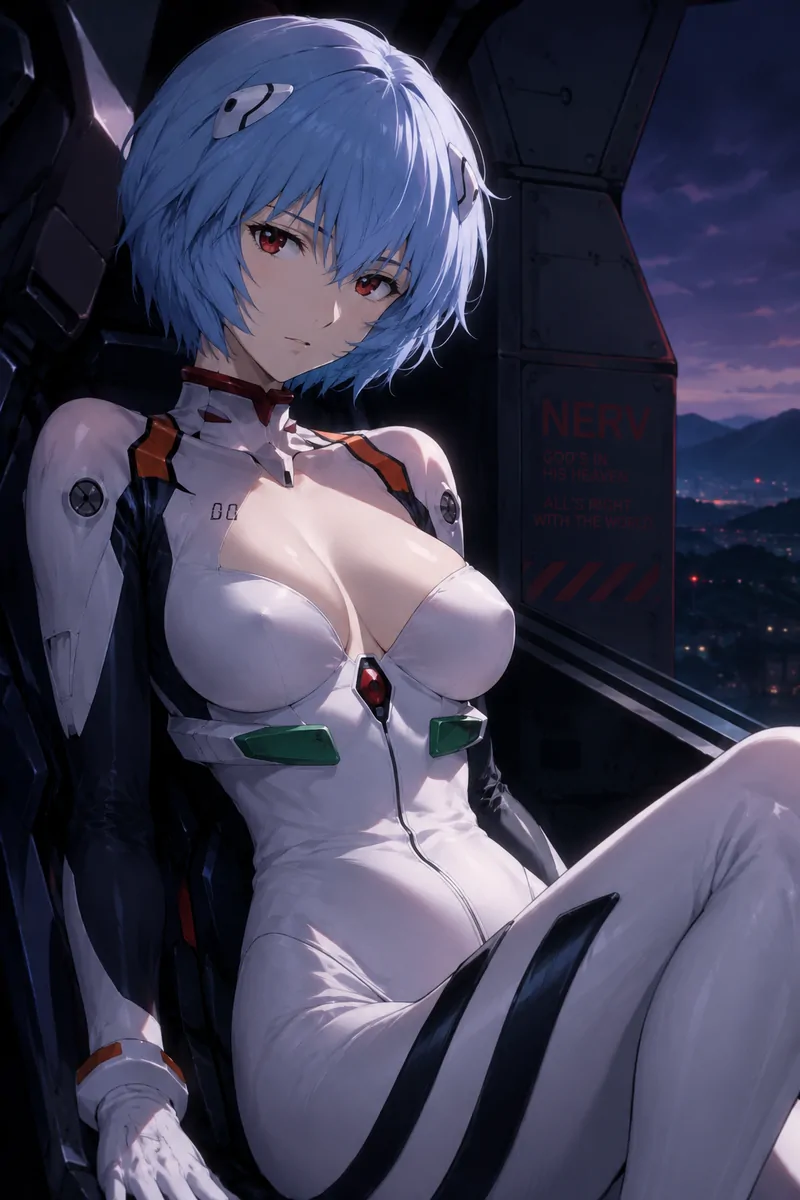 Rei Ayanami sex doll collectible